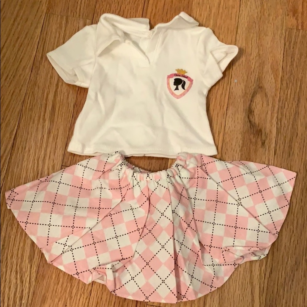 Custom Made Doll school girl outfit